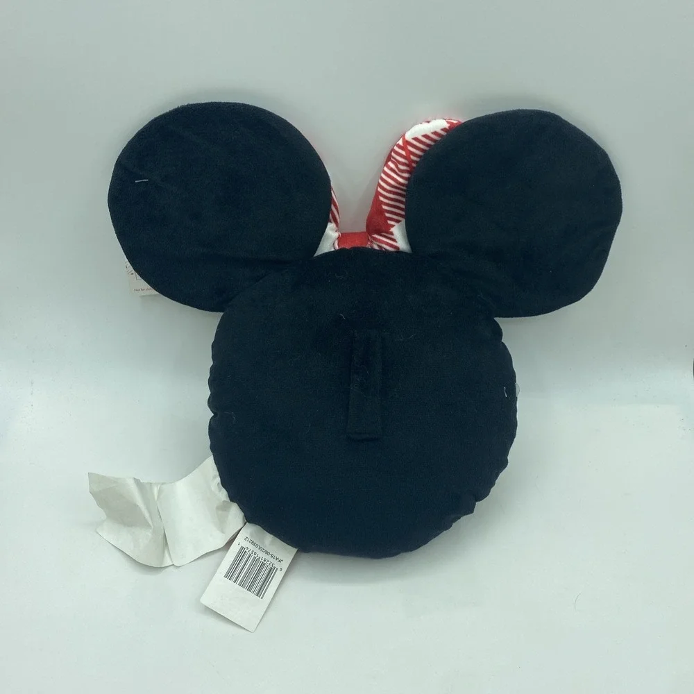 Disney Minnie Mouse Nogginz Pillow & Travel Red Snow Soft Plush Only